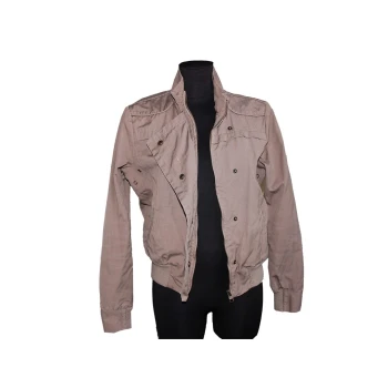 Женская коричневая куртка весна осень MOTO, M