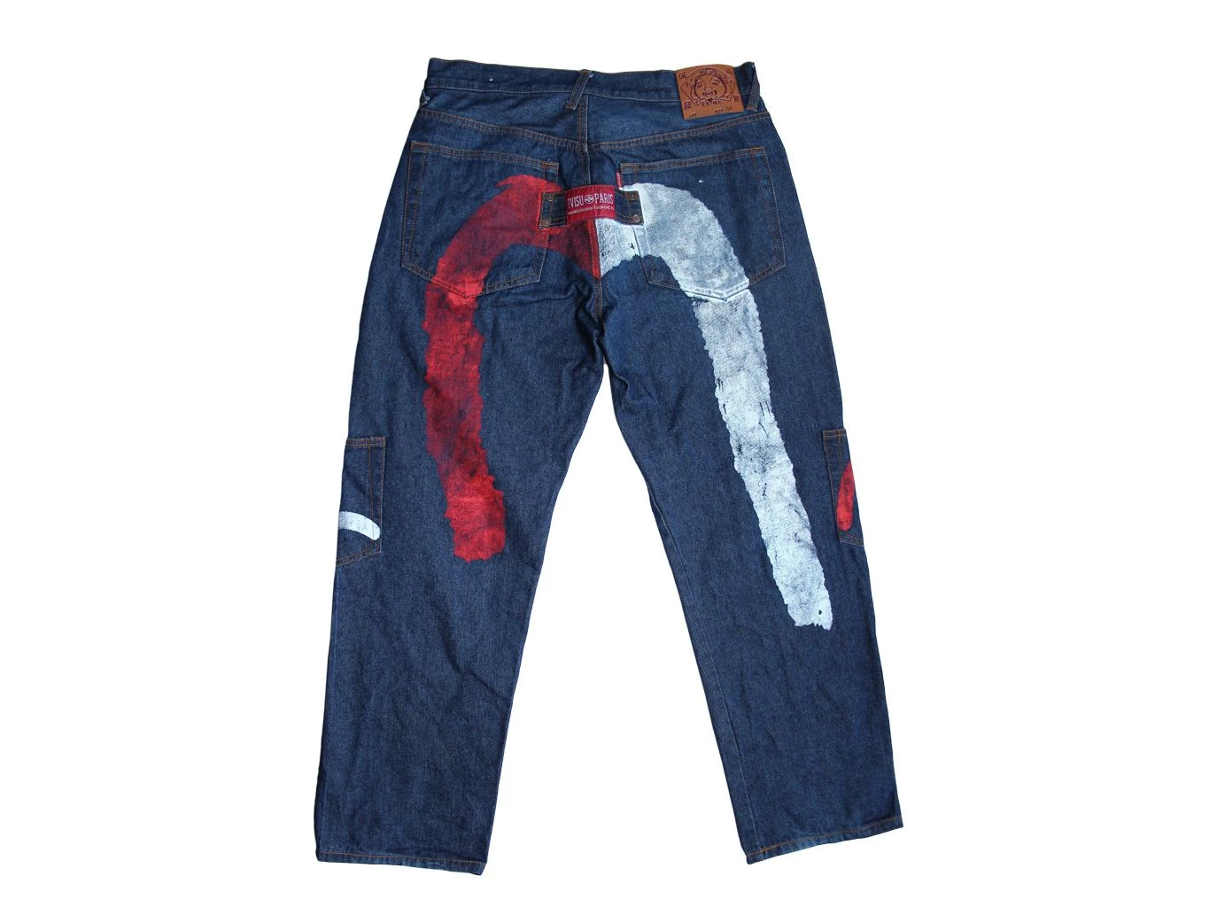 Б У - W34 L32 - Мужские японские джинсы EVISU, цена 5499, купить в