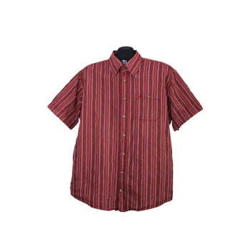 Мужская красная рубашка в полоску CAMEL ACTIVE, XL