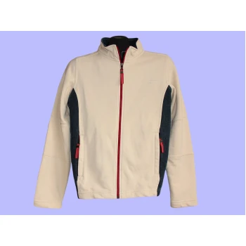 Женская бежевая трикотажная куртка весна осень CECIL, S