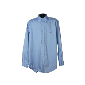 Мужская голубая рубашка POLO by RALPH LAUREN, XL