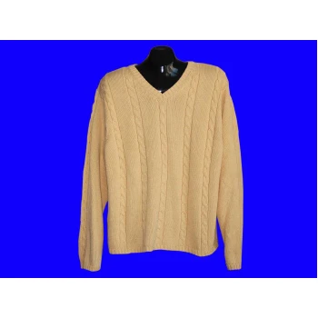 Мужской бежевый пуловер TALBOTS, XL