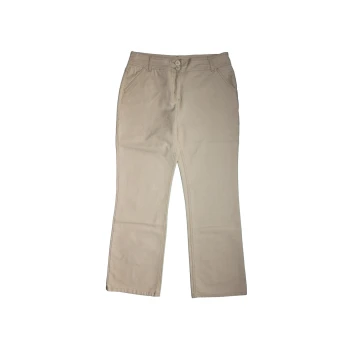 Женские бежевые брюки PER UNA, М