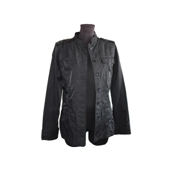 Женская черная куртка WAREHOUSE, S