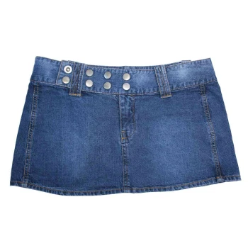 Женская джинсовая мини юбка FISHBONE, L