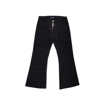 Женские черные велюровые брюки TALLY WEIJL