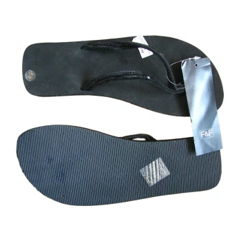 Женские пляжные вьетнамки с пайетками F&F 38 размер