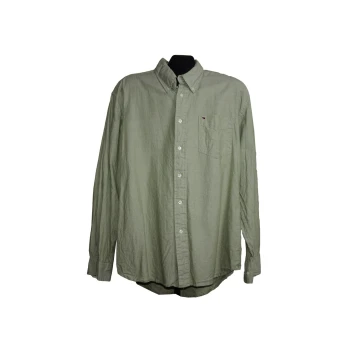 Мужская зеленая рубашка TOMMY HILFIGER, XL