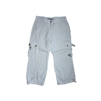 Женские белые капри BIEN BLEU, XS