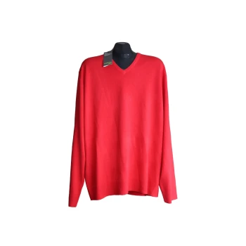 Пуловер мужской красный MARKS & SPENCER BLUE HARBOUR, XXL 