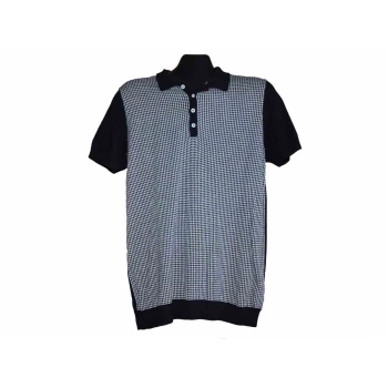 Мужское синее поло TOPMAN, М