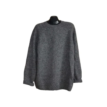 Мужской серый шерстяной свитер MARKS & SPENCER, XL