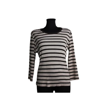 Женская бежевая кофта в полоску TOMMY HILFIGER, XL