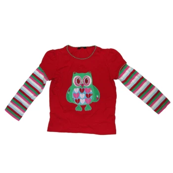 Детская красная кофта GEORGE для девочки 3-5 лет