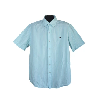 Мужская бирюзовая рубашка STATE OF ART, L 