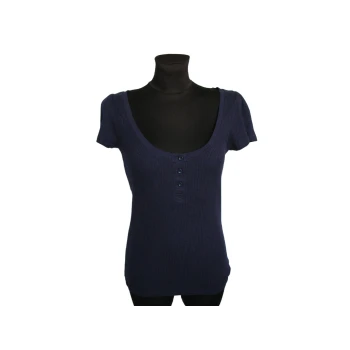 Женская синяя футболка F&F, XS