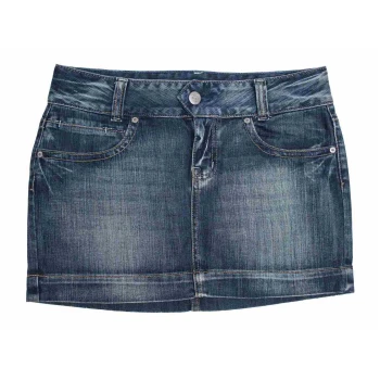 Женская джинсовая мини юбка COLORS OF THE WORLD, М