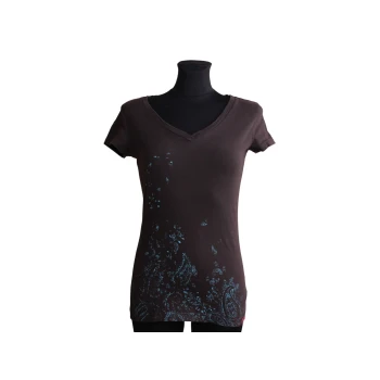 Женская коричневая футболка ESPRIT, XS