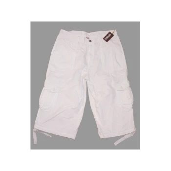 Мужские белые бермуды DENIM CARGO W 34 