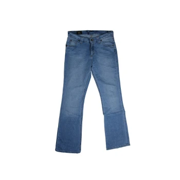 Женские голубые джинсы клеш LEE, М