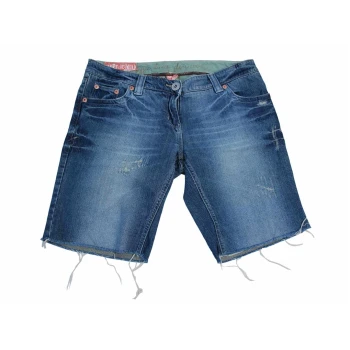 Женские джинсовые рваные шорты RIVER ISLAND, XL