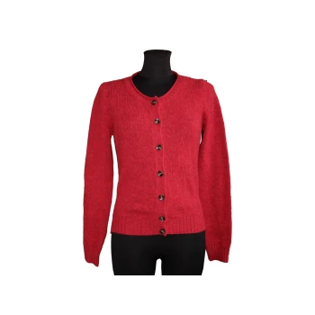 Женская шерстяная красная кофта BENETTON, S