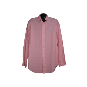 Рубашка мужская розовая POLO RALPH LAUREN, XXL 