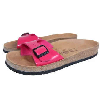 Женские розовые сланцы сандалии BIRKENSTOCK 35 размер