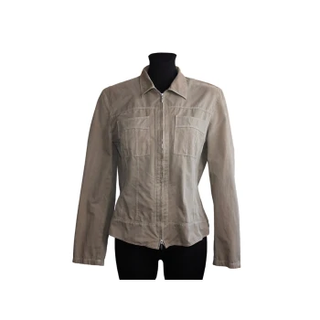 Женская коричневая демисезонная куртка весна-осень TAIFUN, М