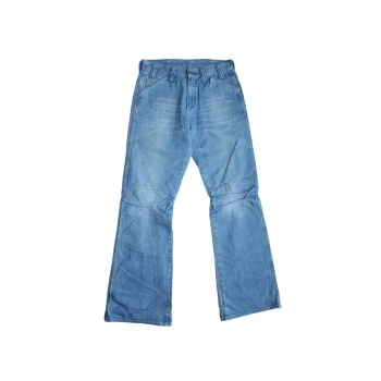 Мужские голубые джинсы клеш G-STAR RAW W 30 L 33
