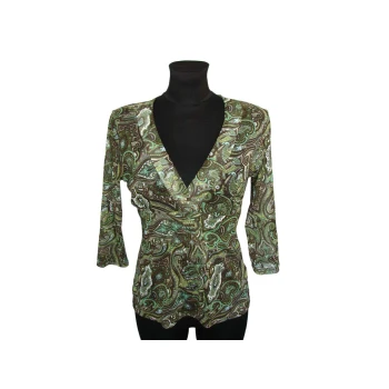 Женская зеленая блузка PESCARA, L