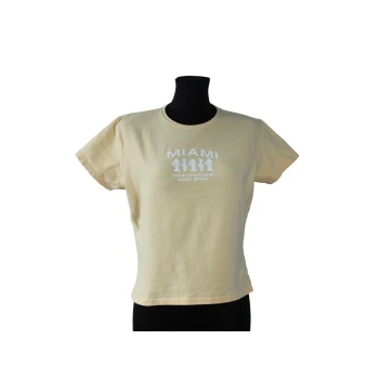 Женская желтая футболка GEAR for sport, М