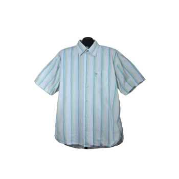 Мужская белая рубашка в полоску TOM TAILOR, XL     