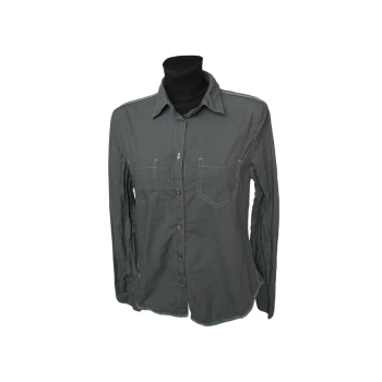 Женская серая рубашка DKNY JEANS, М