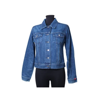 Женская синяя джинсовая куртка EDC by ESPRIT, S