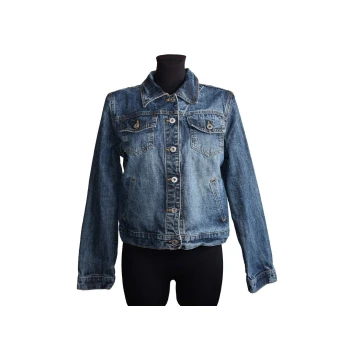 Женская синяя джинсовая куртка весна осень EXPRESS JEANS, M