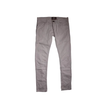 Женские бежевые узкие джинсы PULL & BEAR, L