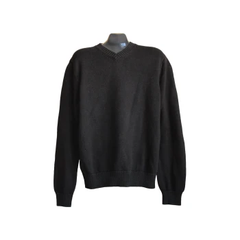 Пуловер мужской черный HEMA, L