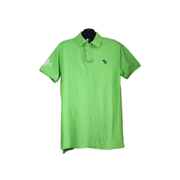 Поло мужское зеленое ABERCROMBIE & FITCH, M
