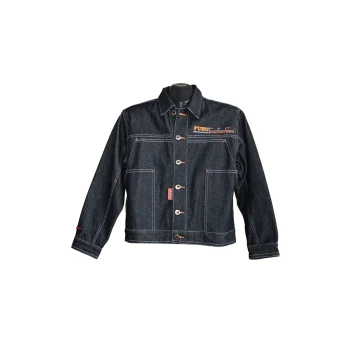 Детская джинсовая куртка FUBU на мальчика 12-16 лет