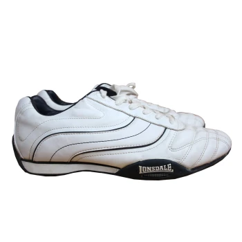 Мужские белые кроссовки LONSDALE 44 размер