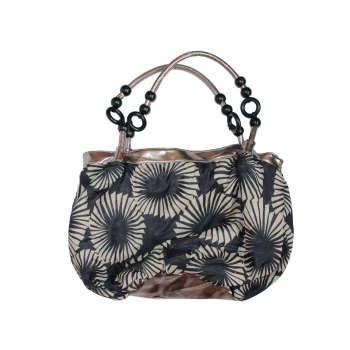 Большая женская текстильная сумка 