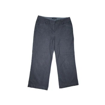 Женские серые брюки в полоску LAURA ASHLEY, L