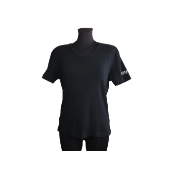 Женская черная футболка ESPRIT, L