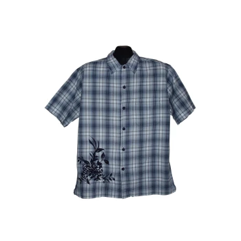 Мужская рубашка в клетку RIVER ISLAND, L