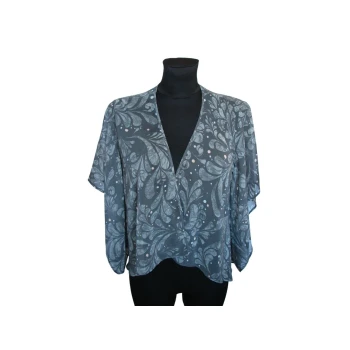 Женская серая блузка TOP SHOP, XS