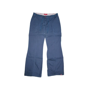 Женские синие расклешенные брюки ESPRIT, М