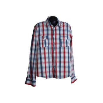 Мужская рубашка в клетку JACK & JONES, L 