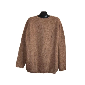 Джемпер шерстяной мужской коричневый ANTARES, 3XL