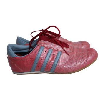 Женские кожаные розовые кроссовки ADIDAS 38 размер